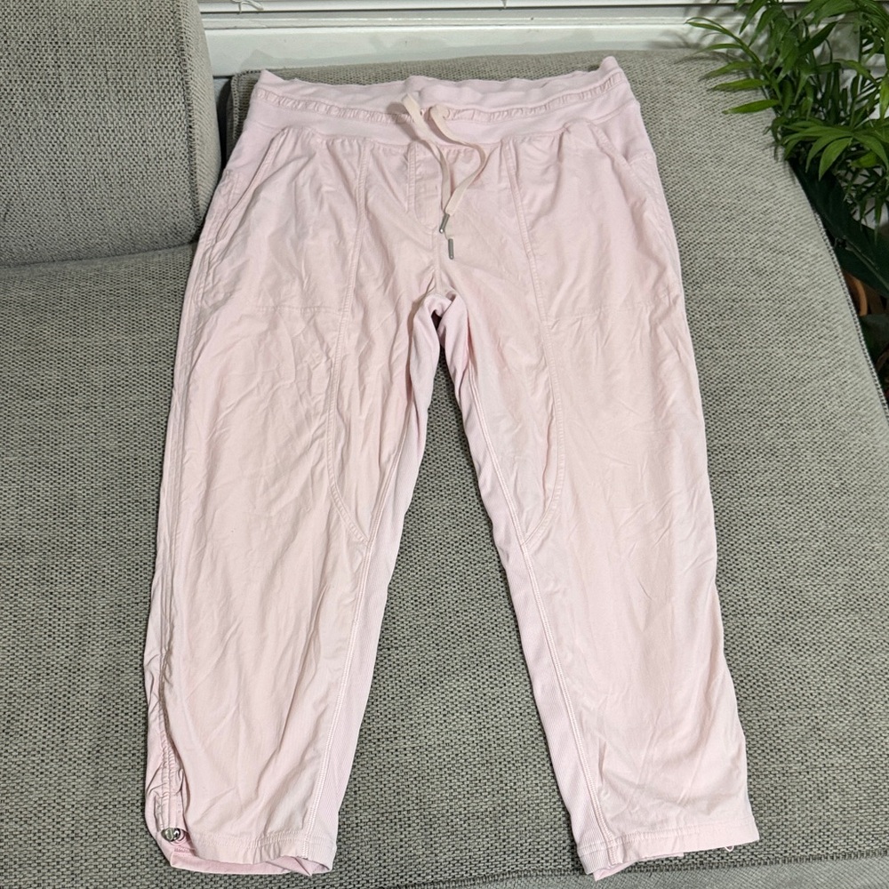 Lululemon Athletica Soft Pink Lounge Pants